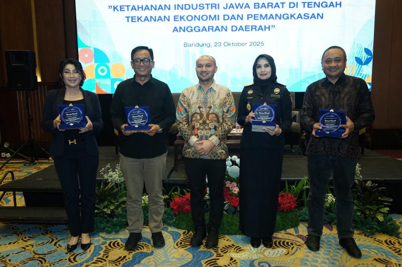 Kegiatan bersama KPPOD, Temu Industri “Ketahanan Industri Jawa Barat di Tengah Tekanan Ekonomi dan Pemangkasan Anggaran Daerah, 23 Oktober 2025