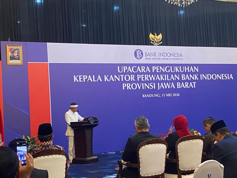 Pengukuhan Kepala Perwakilan Bank Indonesia Provinsi Jawa Barat  7 Mei 2026